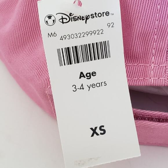 NWT Girl's Disney Tinkerbell Pixie Power  Pink Baseball Cap XS (3-4 Years Old) - Picture 8 of 9